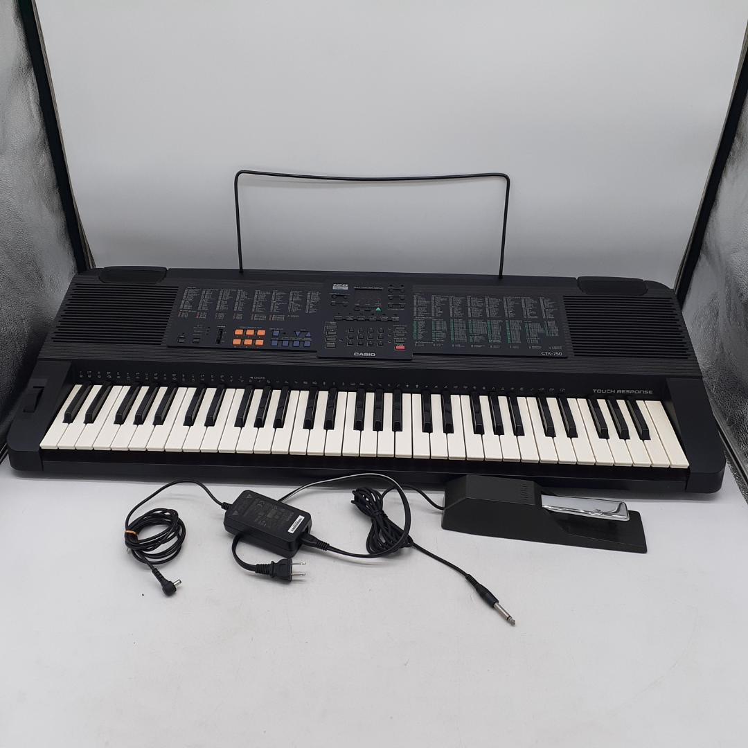 3165番 CASIO カシオ 電子ピアノ 電子キーボード CTK-750
