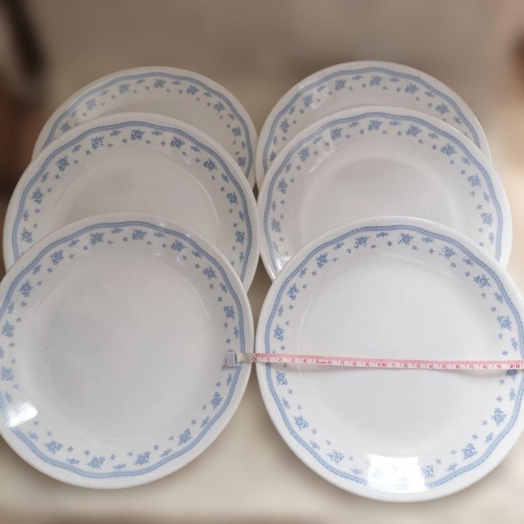年代物　オールドコレール　食器皿セット