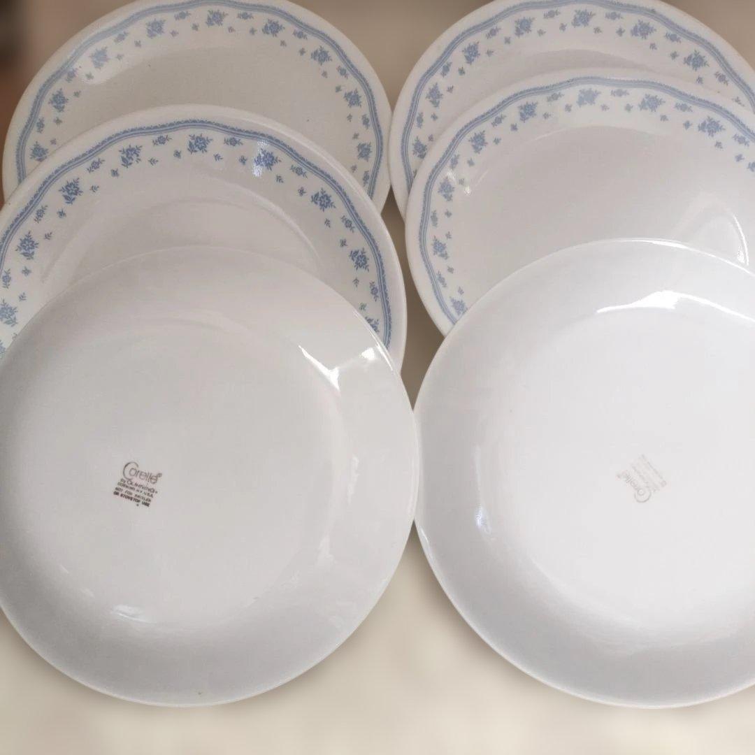 年代物　オールドコレール　食器皿セット