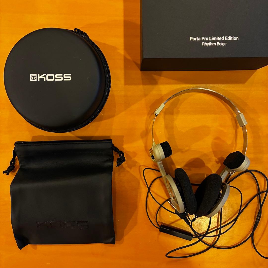【ほぼ未使用】KOSS Porta Pro Limited Edition 限定