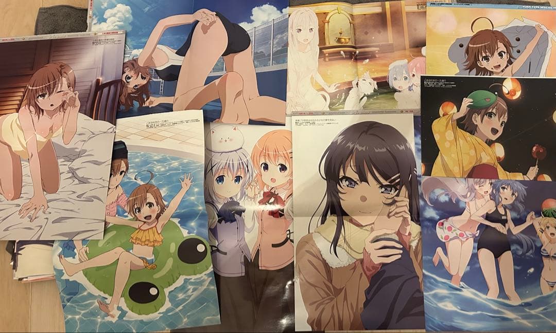 アニメ 美少女 ピンナップポスター 150枚～