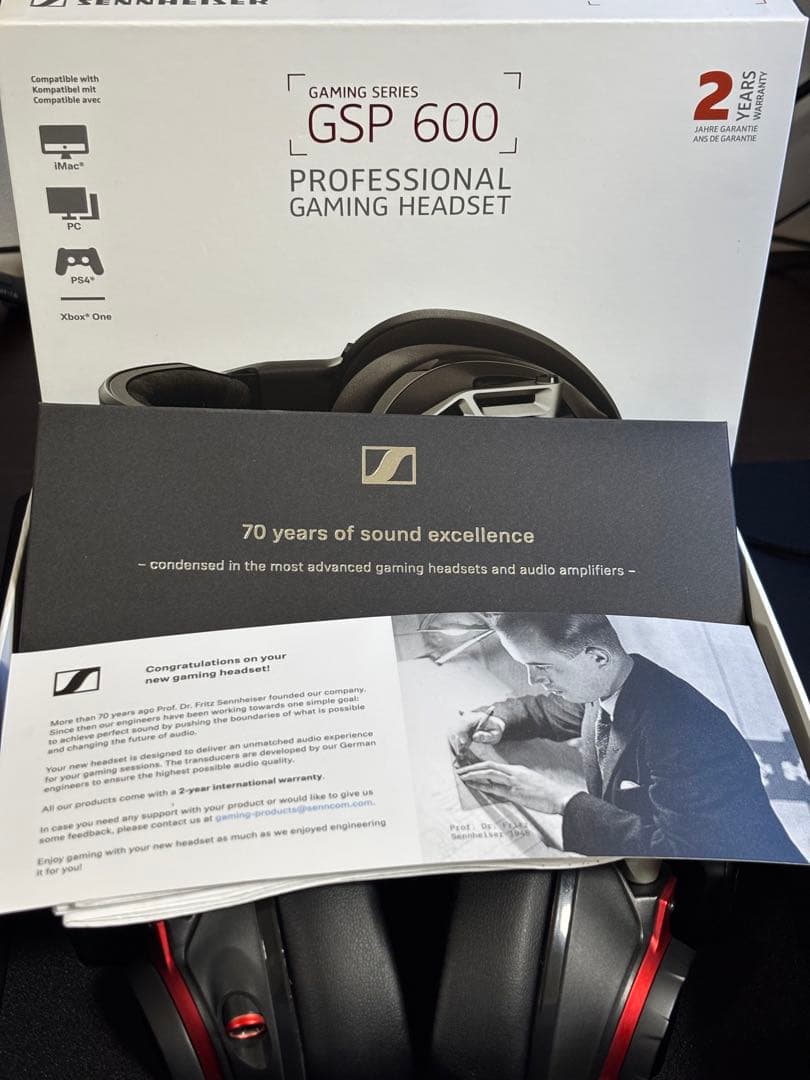 ヘッドホン SENNHEISER EPOS GSP 600