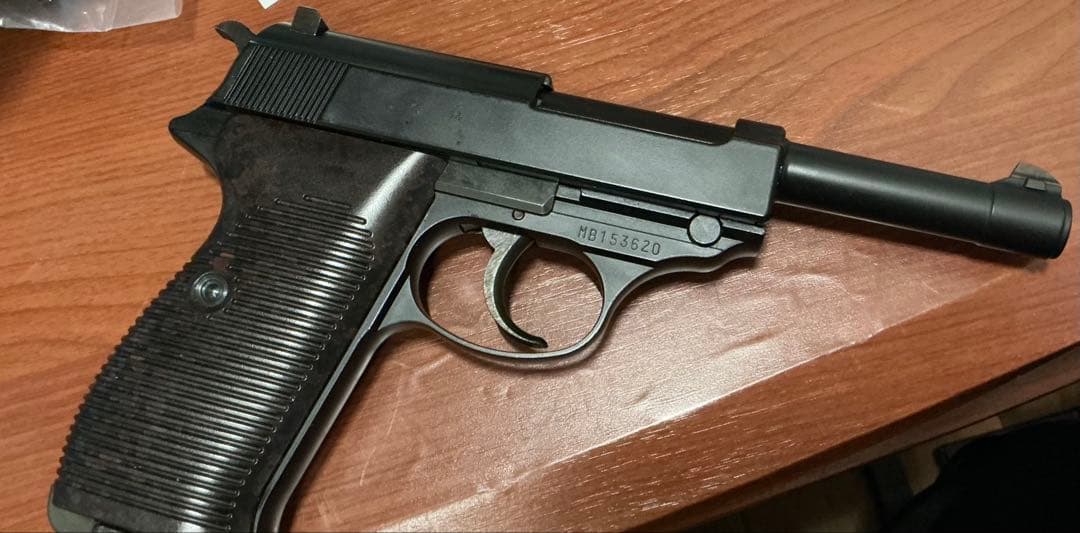 マルゼン ワルサーp38 ac41 ブラック ガスブローバック