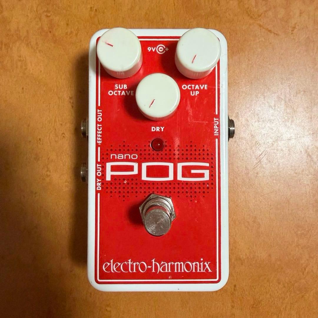 ELECTRO-HARMONIX NANO POG エフェクター オクターバー