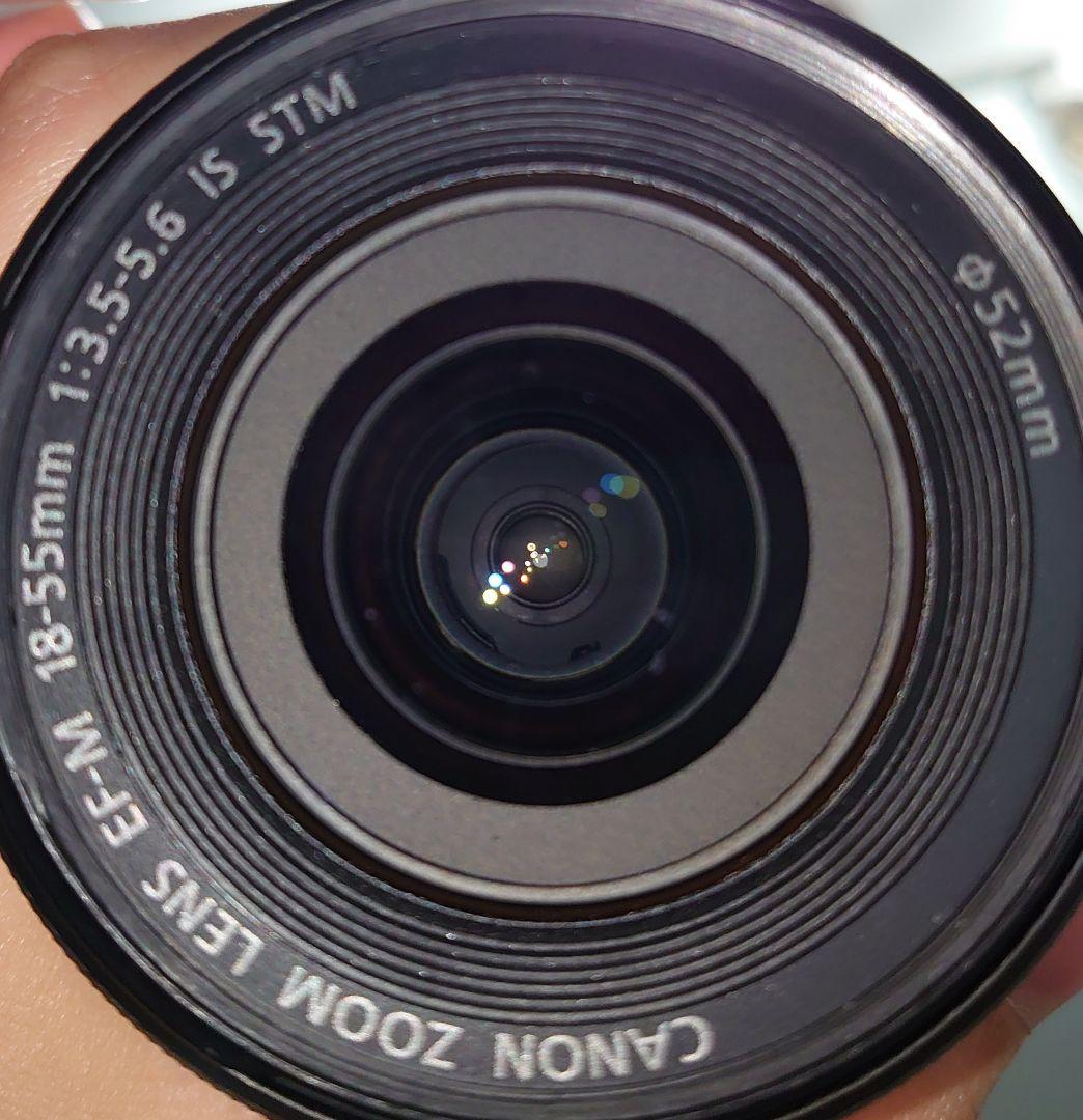 【EFマウント・ケース付】Canon EOS M2 Wズームレンズ（望遠あり）