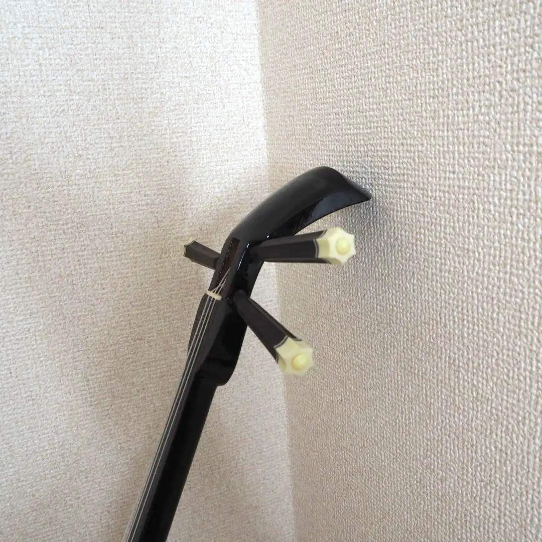 三線　本革　ソフトケース付