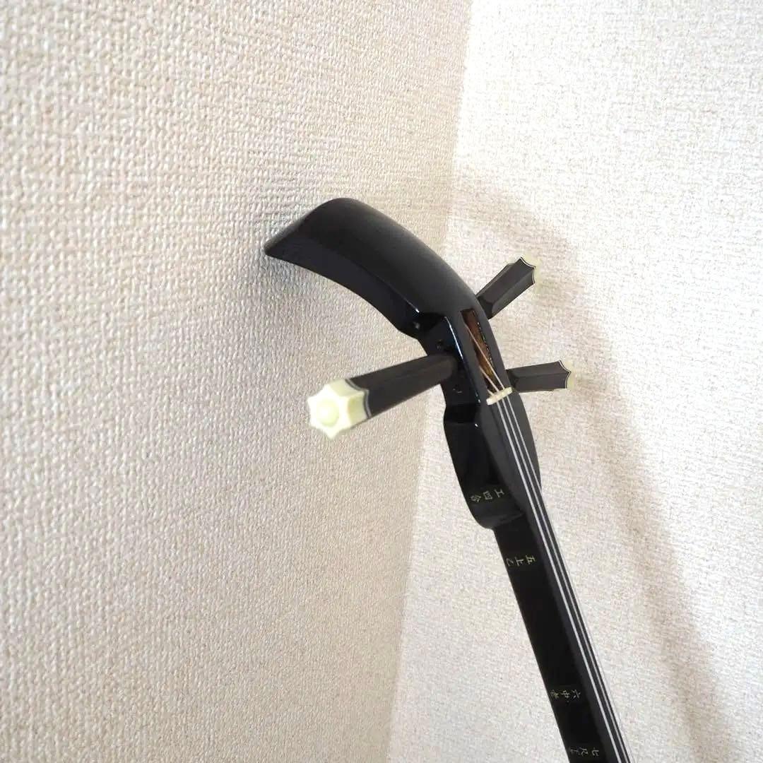 三線　本革　ソフトケース付