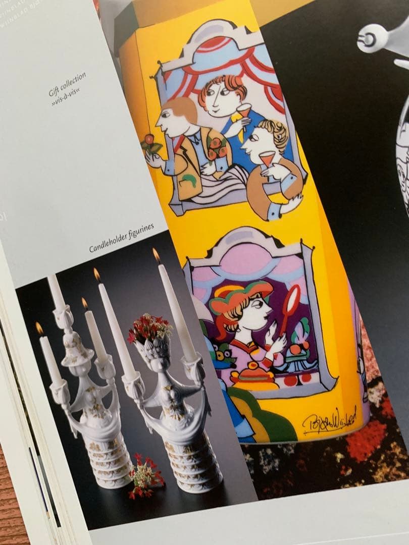 ビヨンヴィンブラッド　ローゼンタールのビンテージロマンスグラス2客セット！