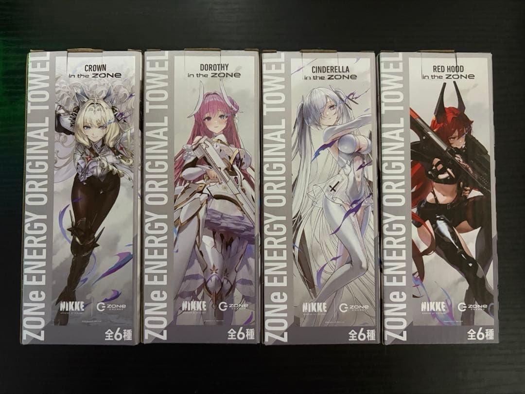 勝利の女神 NIKKE ニケ ZONE コラボ 限定オリジナルパック&タオル