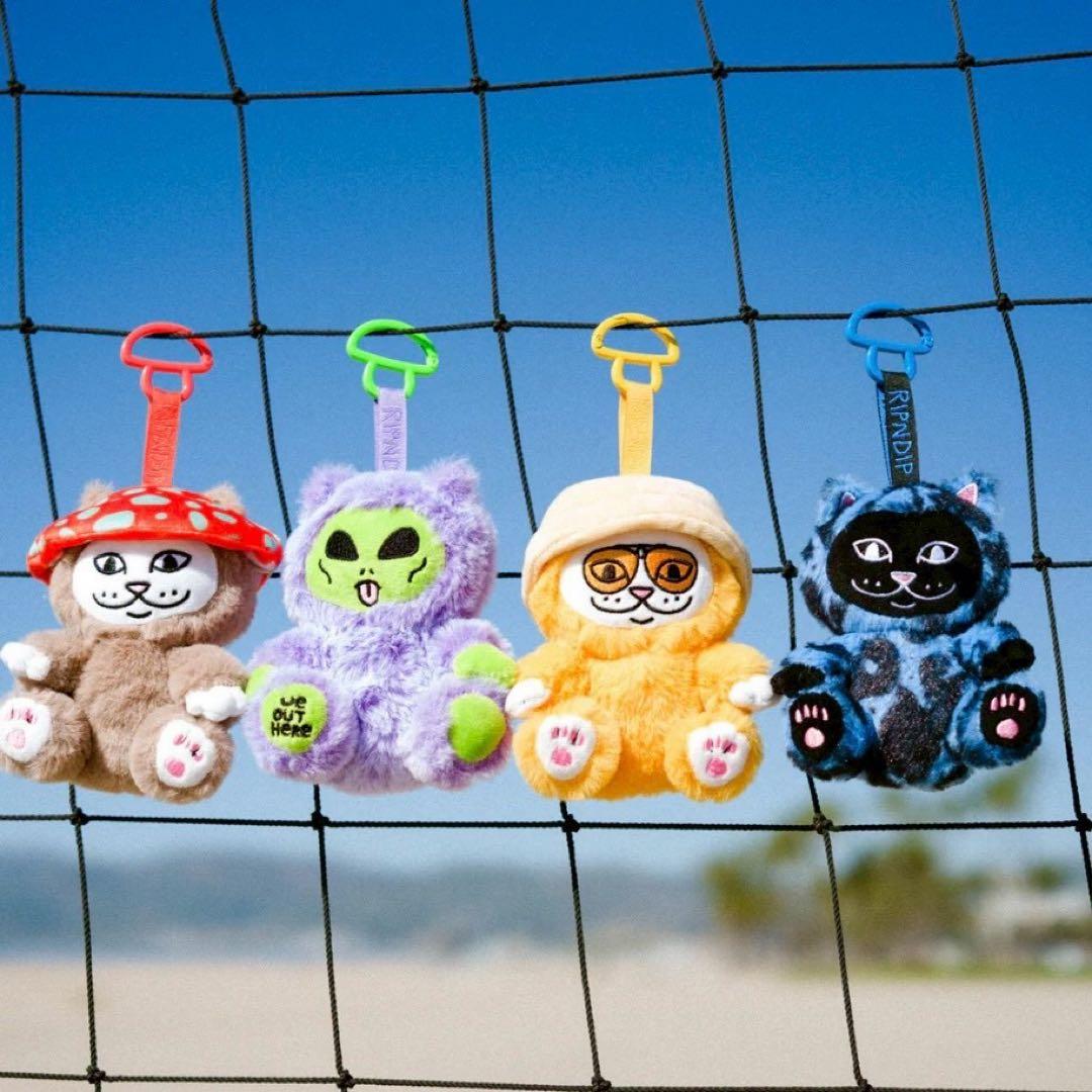 【海外限定新作】国内未出品 RIPNDIP TRIPPY 4体コンプセット