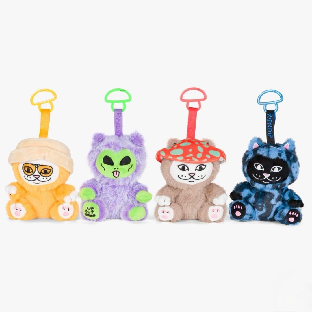 【海外限定新作】国内未出品 RIPNDIP TRIPPY 4体コンプセット