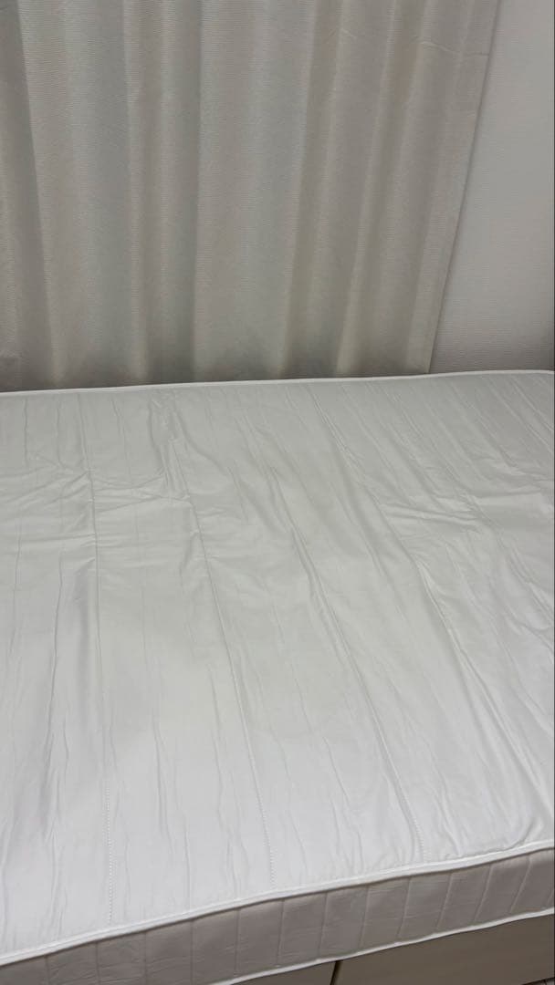 セミダブル ベッドフレーム+マットレス ( アザン3 浅型 / WW) ニトリ