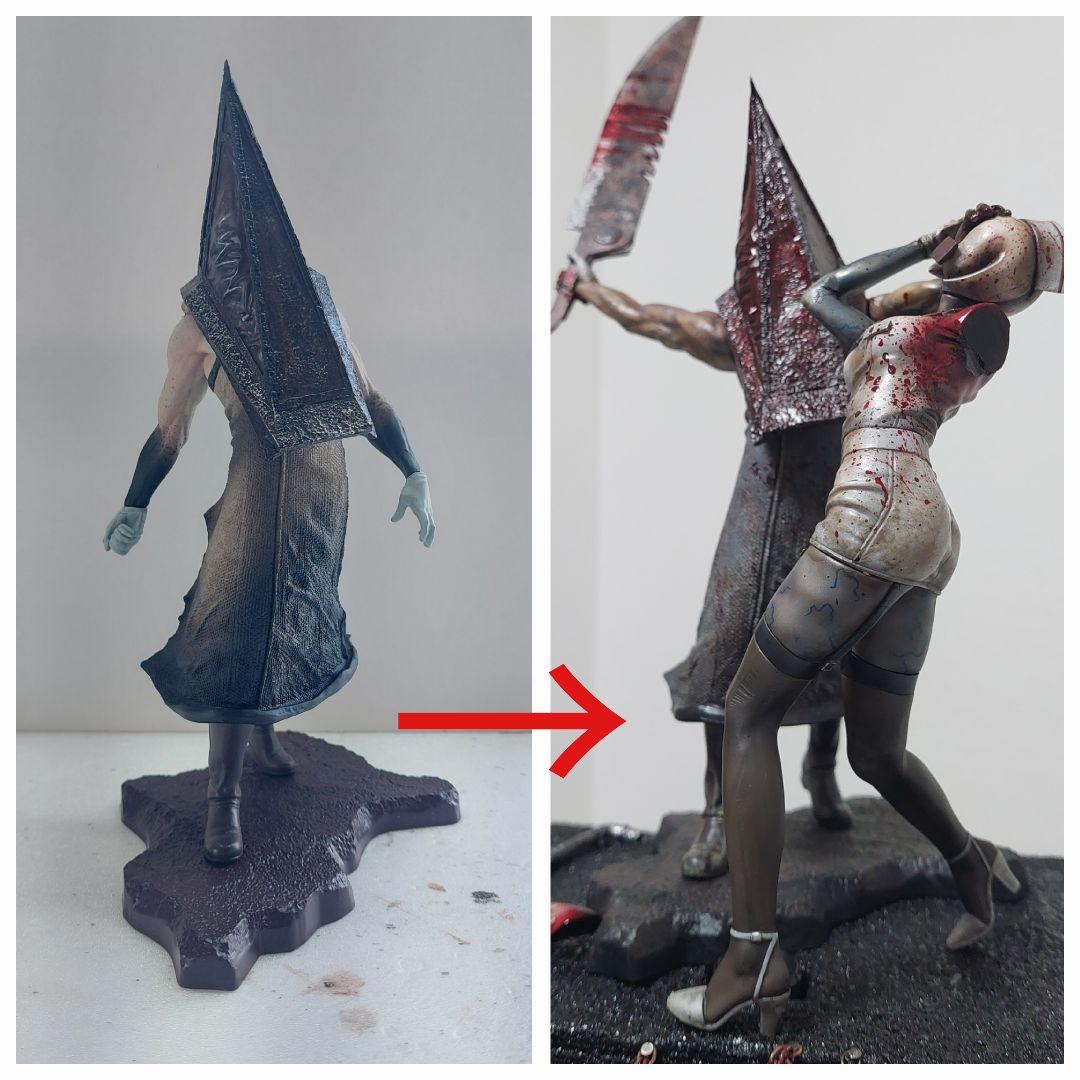 ア*ア様 SILENT HILL 2 三角頭　景品フィギュア形状変更！改修フルリ