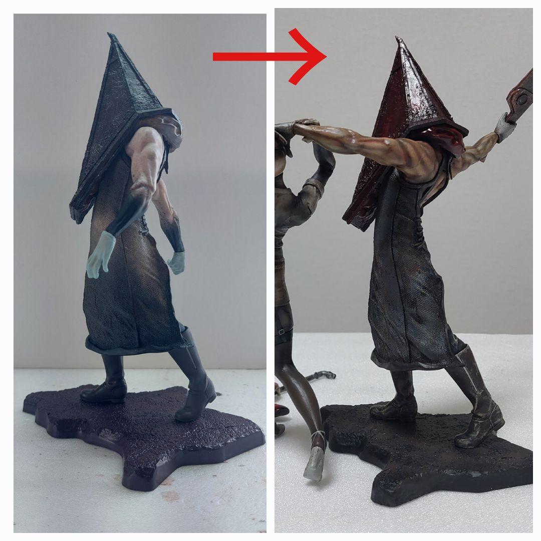 ア*ア様 SILENT HILL 2 三角頭　景品フィギュア形状変更！改修フルリ