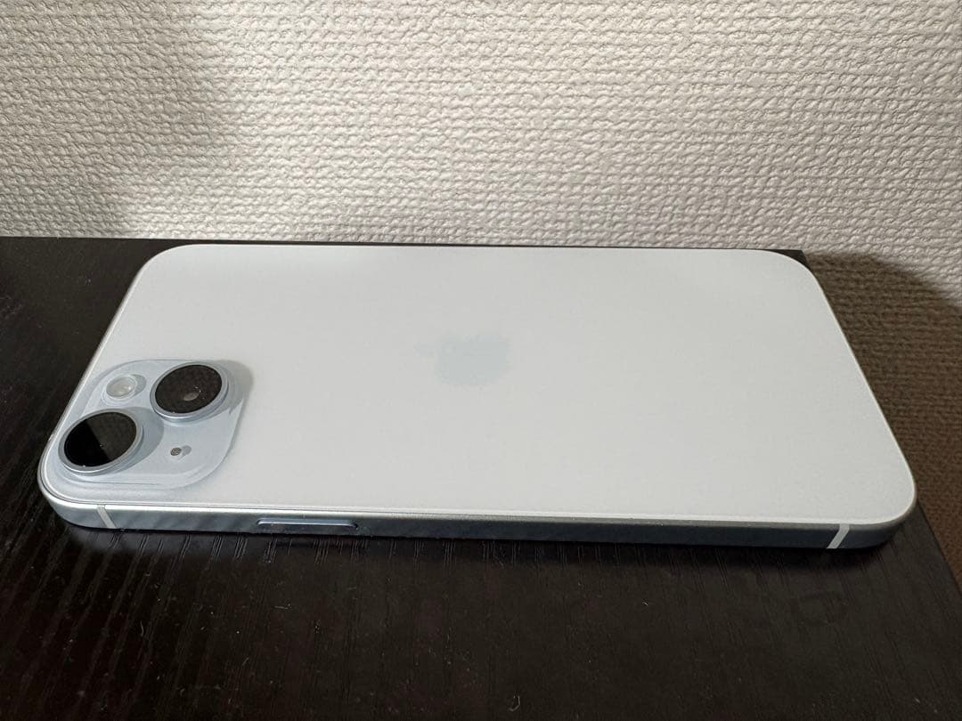 iPhone 15 plus 128GB ブルー simフリー美品