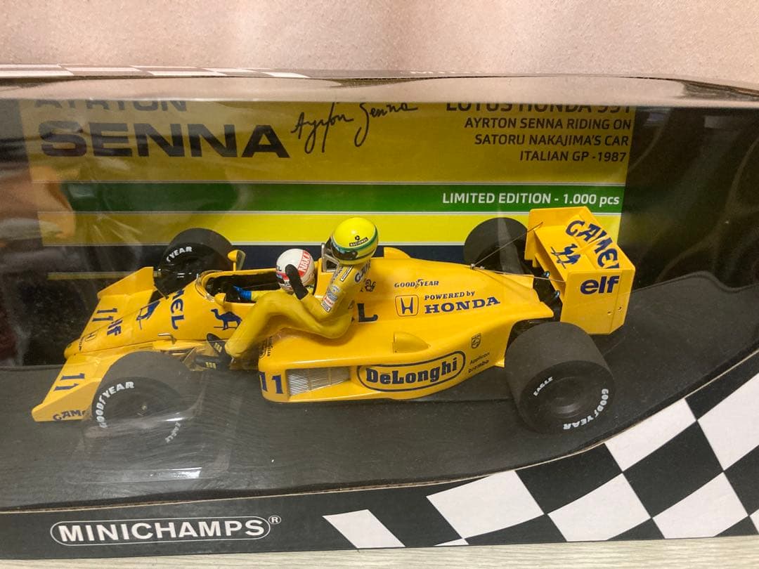 ミニチャンプス‼️ロータス99T 1987年イタリアGP ライドオンセナ