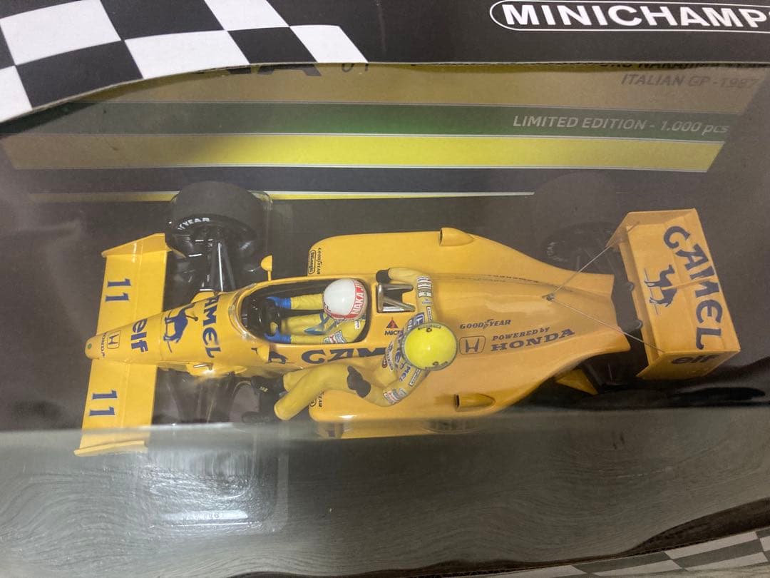 ミニチャンプス‼️ロータス99T 1987年イタリアGP ライドオンセナ