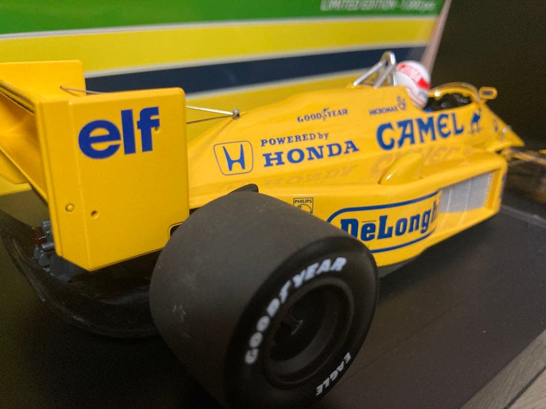 ミニチャンプス‼️ロータス99T 1987年イタリアGP ライドオンセナ