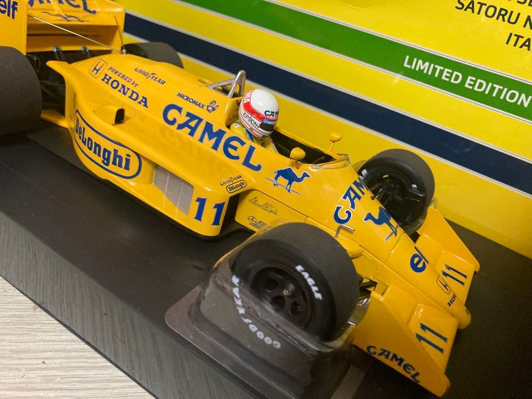 ミニチャンプス‼️ロータス99T 1987年イタリアGP ライドオンセナ