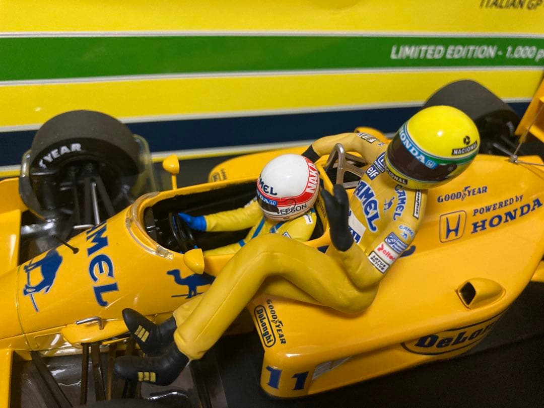 ミニチャンプス‼️ロータス99T 1987年イタリアGP ライドオンセナ