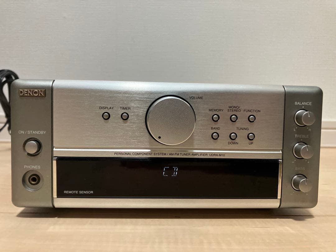 (完動品・取説有)DENON UD-M10のアンプUDRA-M10とスピーカー