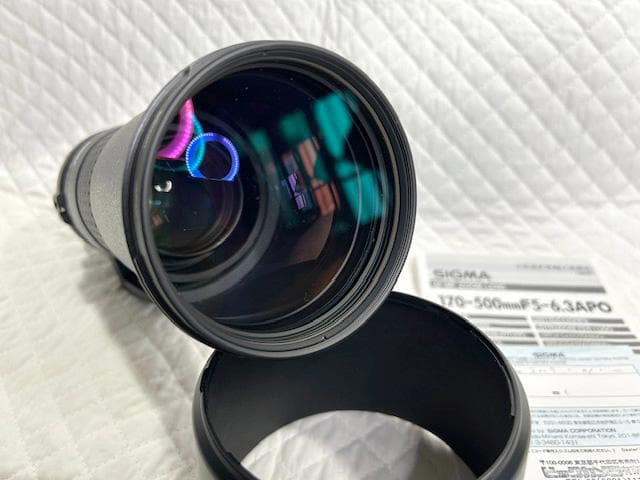 ニコンＦマウント用　シグマ １７０－５００ｍｍＦ５－６.３ ＡＰＯ