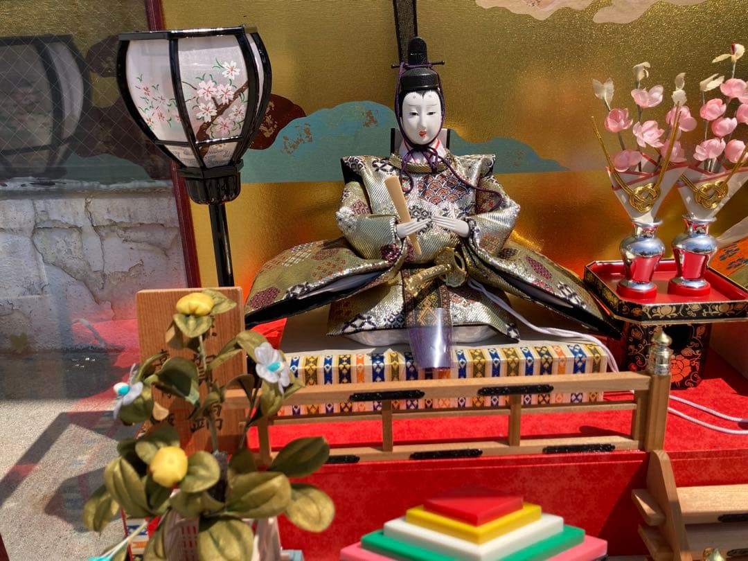 雛人形　佐賀錦　喜月作