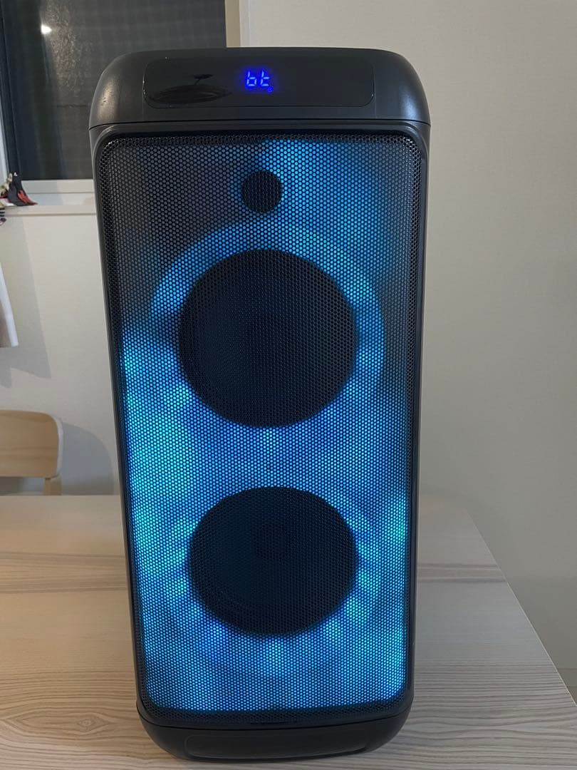 ワイヤレススピーカー LED搭載