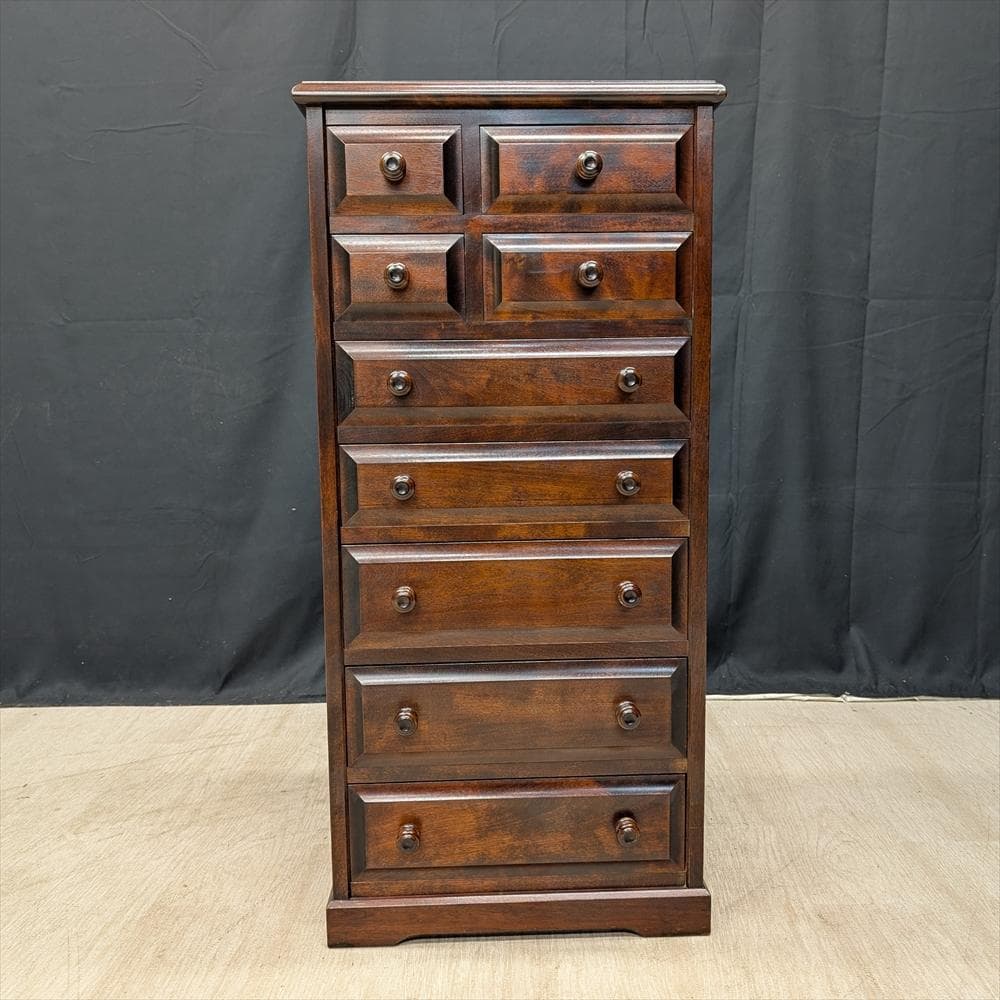 北海道民芸家具　無垢　整理箪笥　小物　タンス　箪笥　チェスト　引き出し　ドロワー