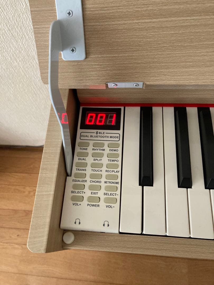 KIMFBAY 電子ピアノ 88鍵盤 木製 デュアルBluetoothモード
