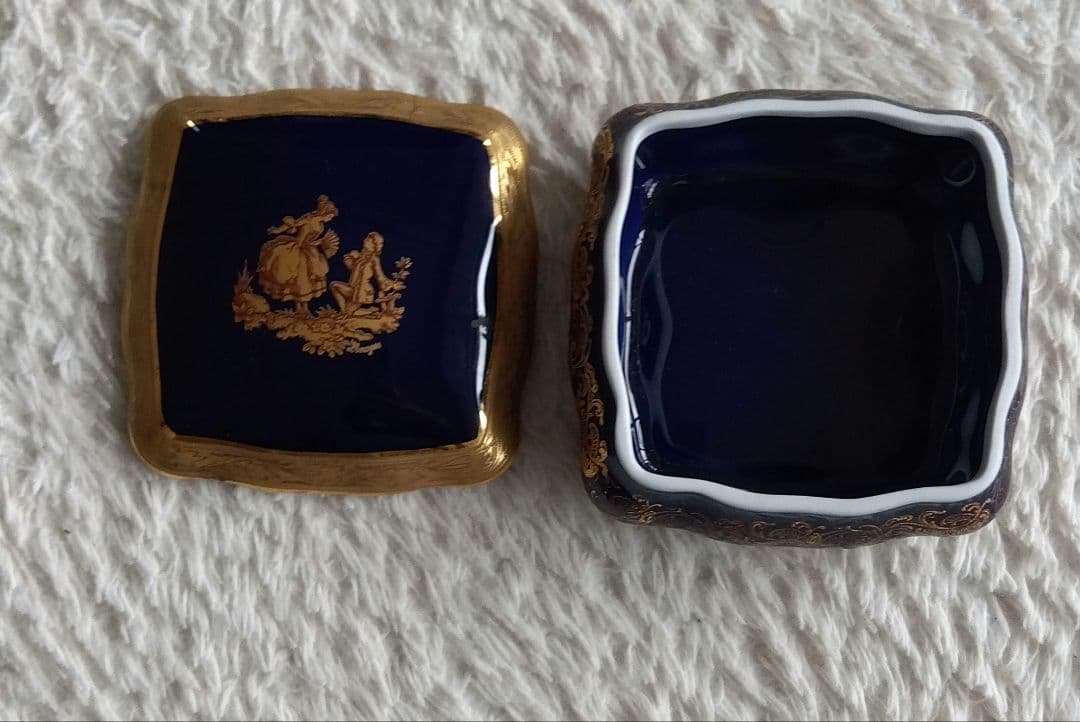 IMOGES　リモージュ　ANTIQUE　BOX FRANCE