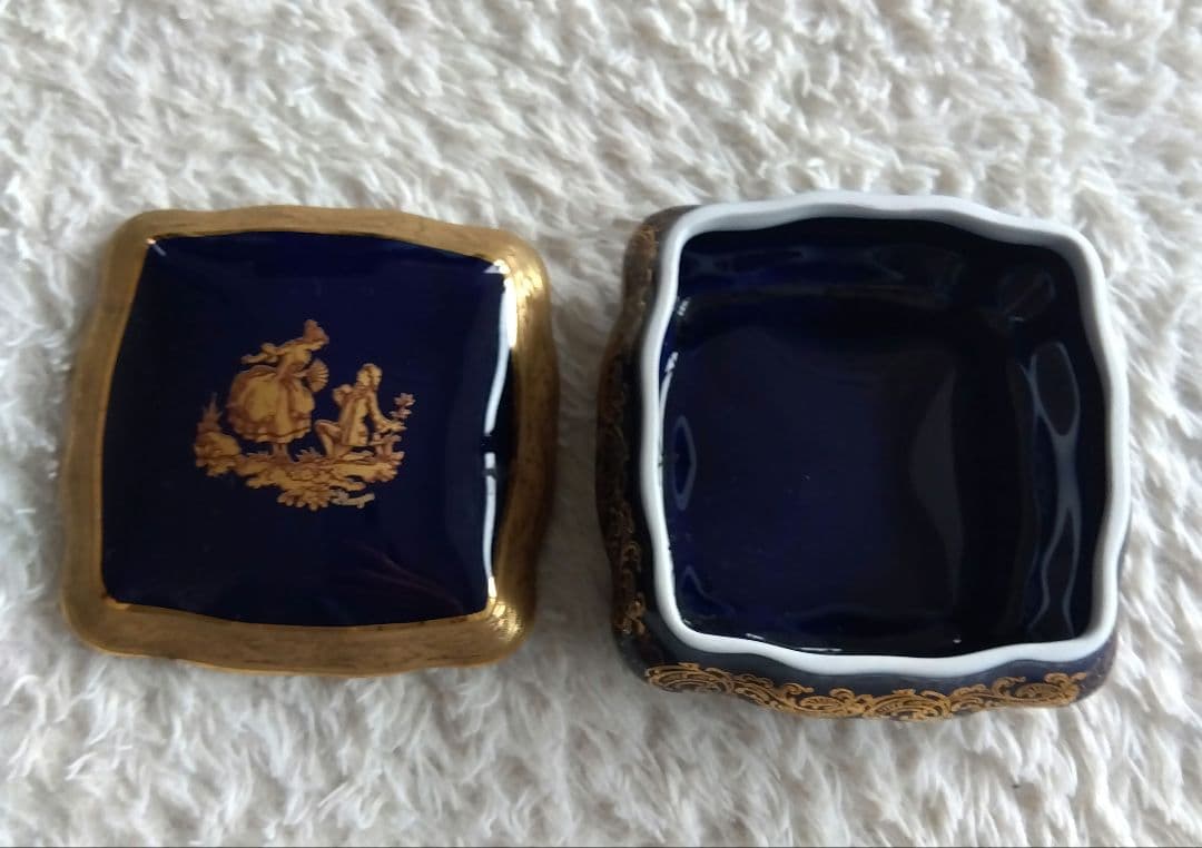 IMOGES　リモージュ　ANTIQUE　BOX FRANCE