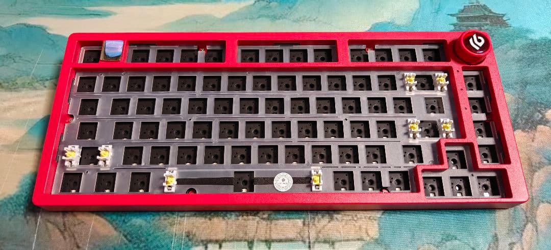 LEOBOG HI75 自作キーボード summer軸 PBTキーキャップ
