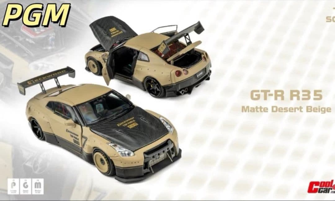 限定 COOLCARSHOW 2026 PGM R35 1セット