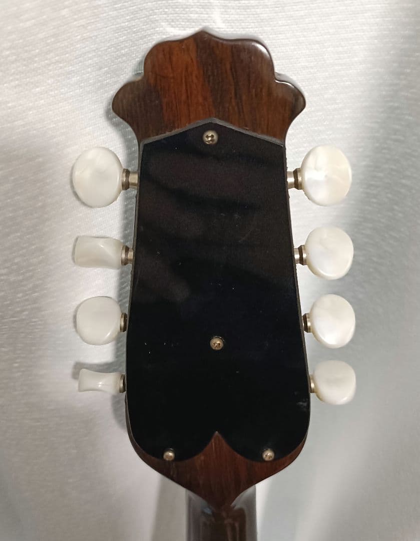 マンドリン 中出六太郎 1987 no.50 リブ彫り込み