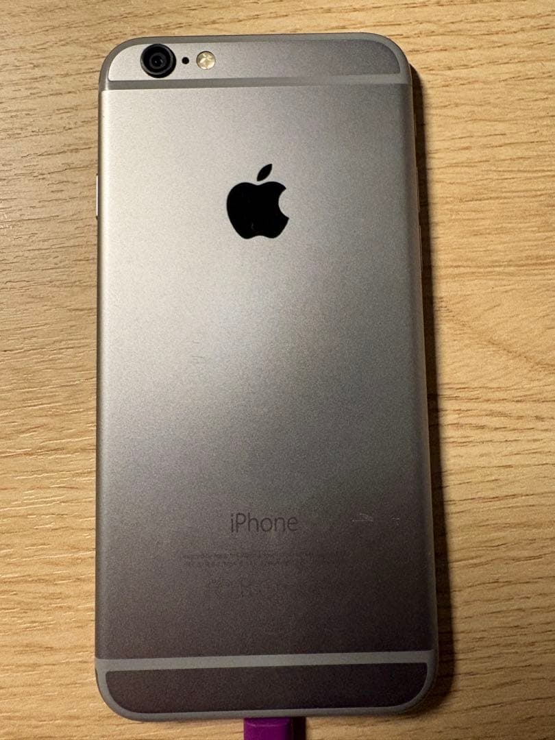 iPhone 6 ブラック 本体 バッテリー87%