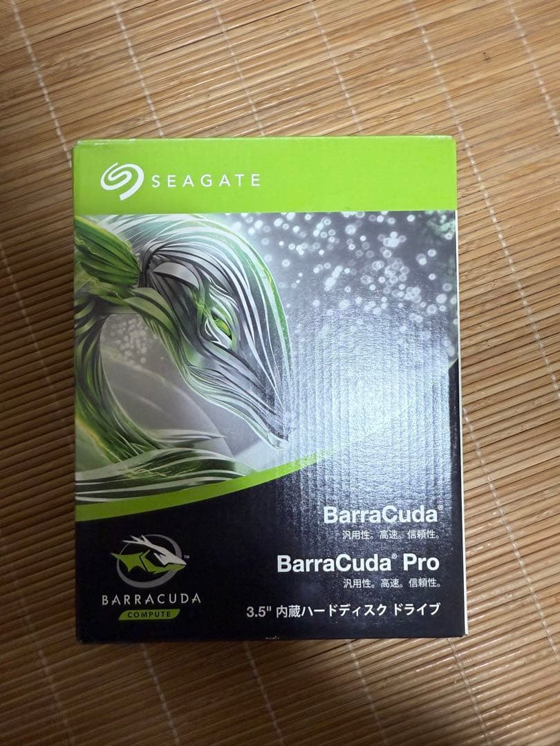 Seagate Barracuda 8TB 3.5インチ HDD