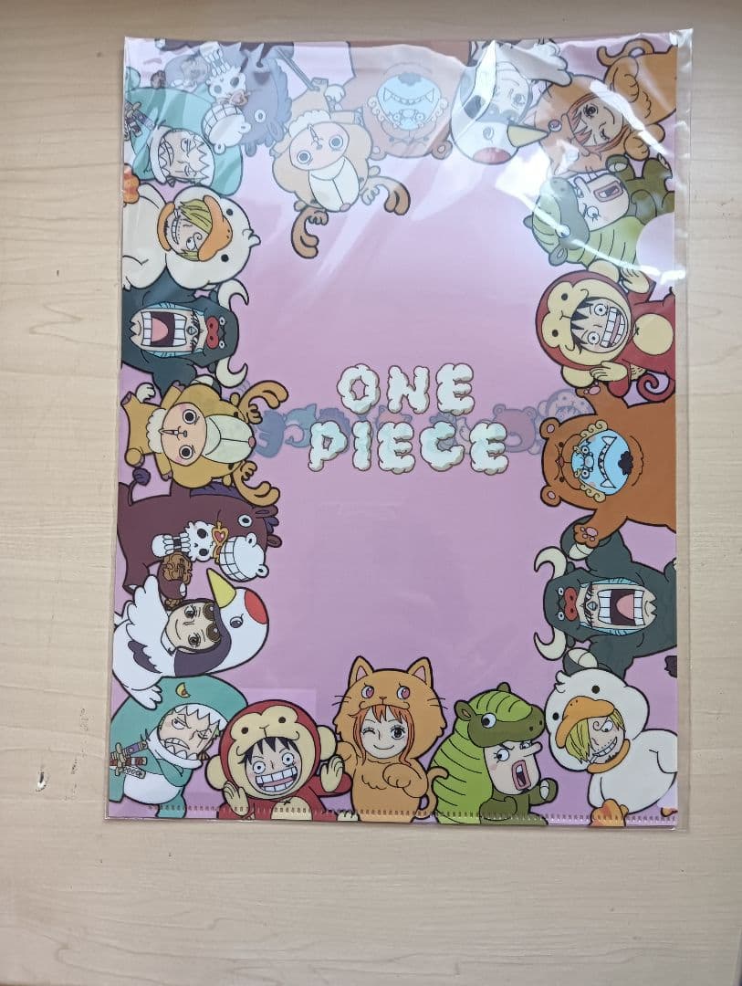 バラ売り可ONE PIECE BASESHOP　原画　クリアファイルブックマーク