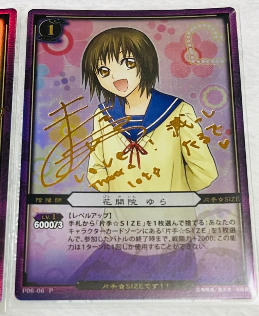 ぬらりひょんの孫 ぬら孫 TCG 声優箔押しサインカード ９枚セット