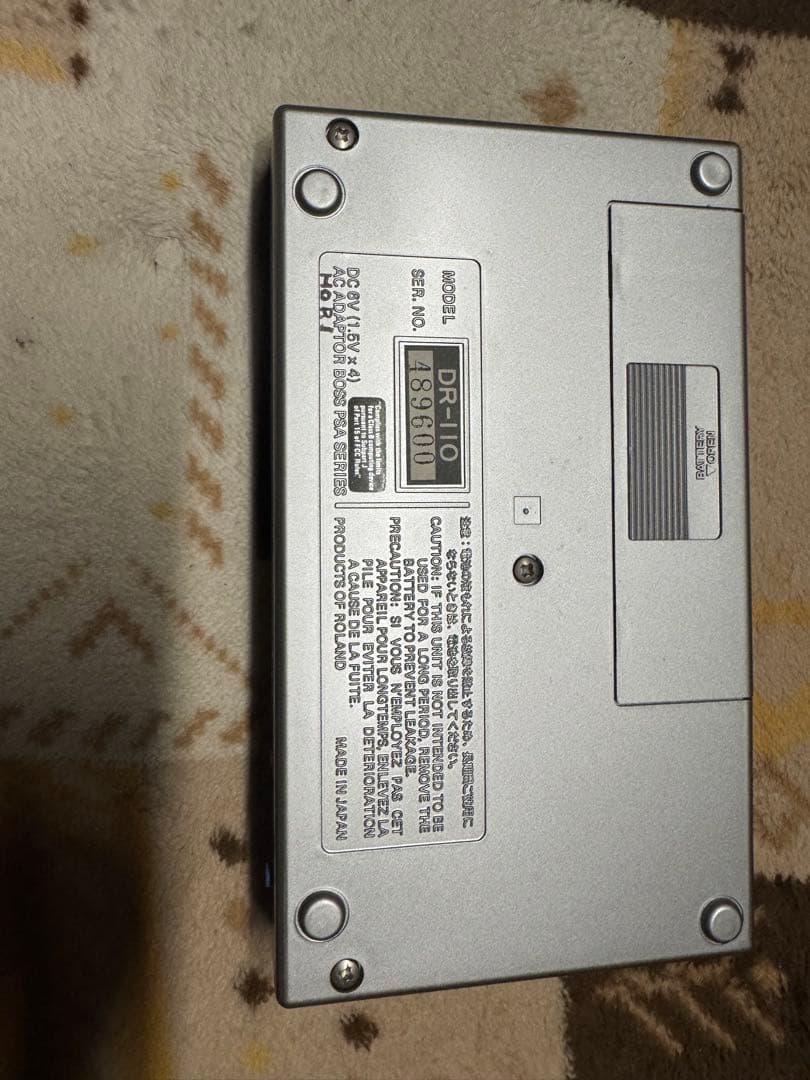 m*5様 BOSS DR-110 リズムマシン