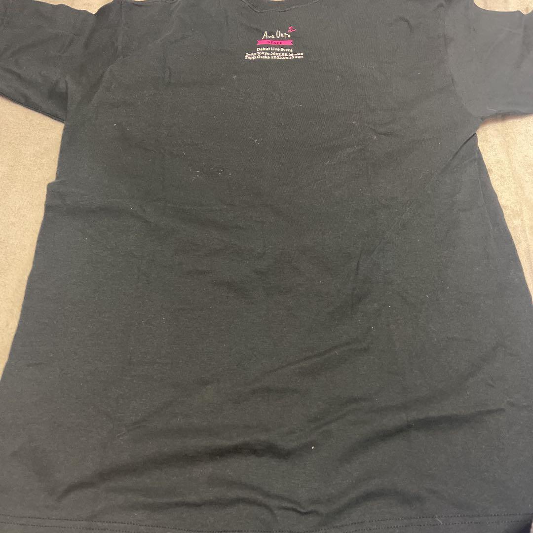 上戸彩　ライブスタッフ限定Tシャツ直筆サイン入り