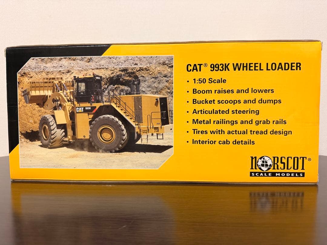 ノースコット CAT 1/50 993Kホイールローダー