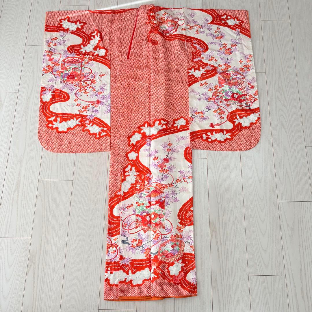 七五三 子供　着物　７歳