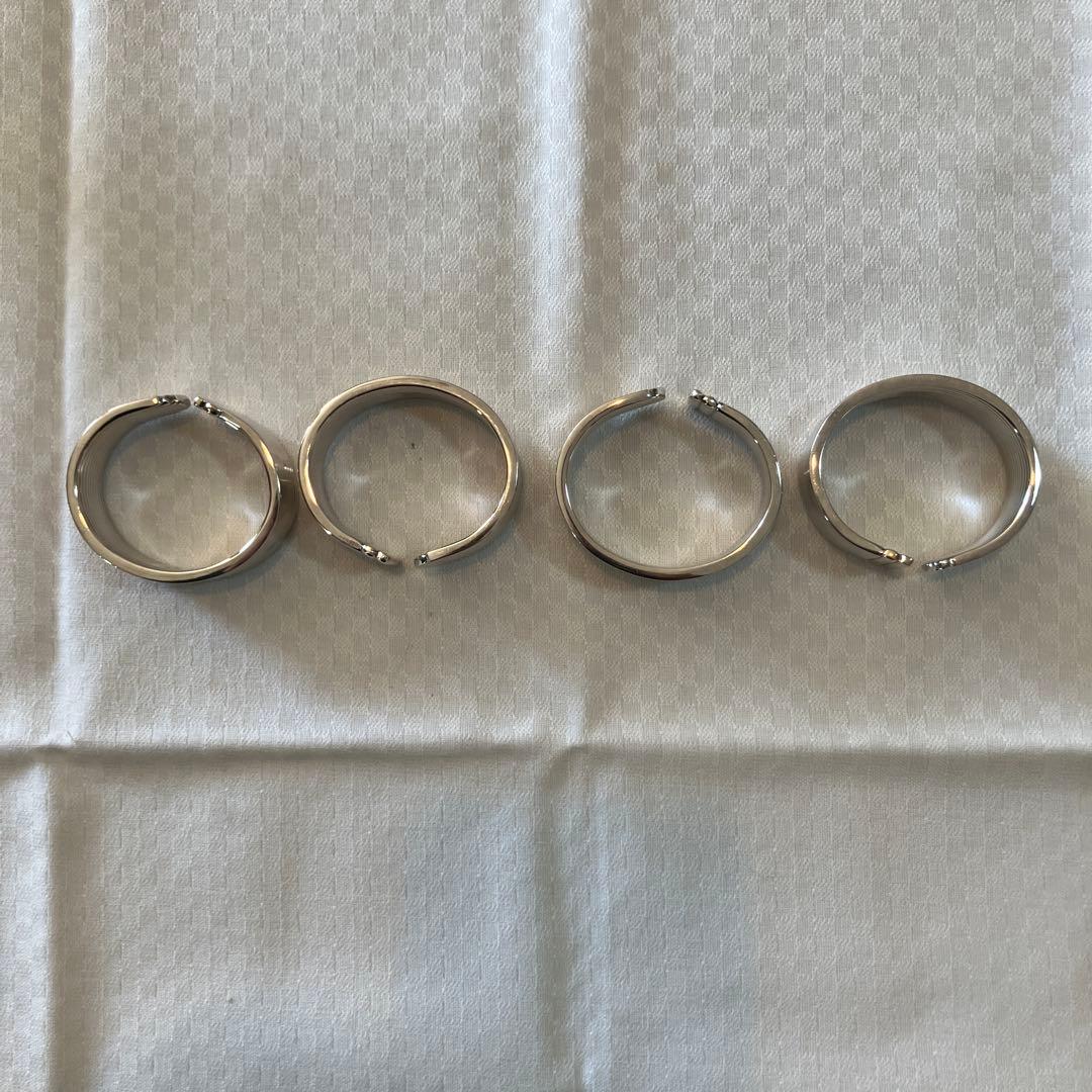 シルバー ナプキンリング YUKIWA SILVER4個セット