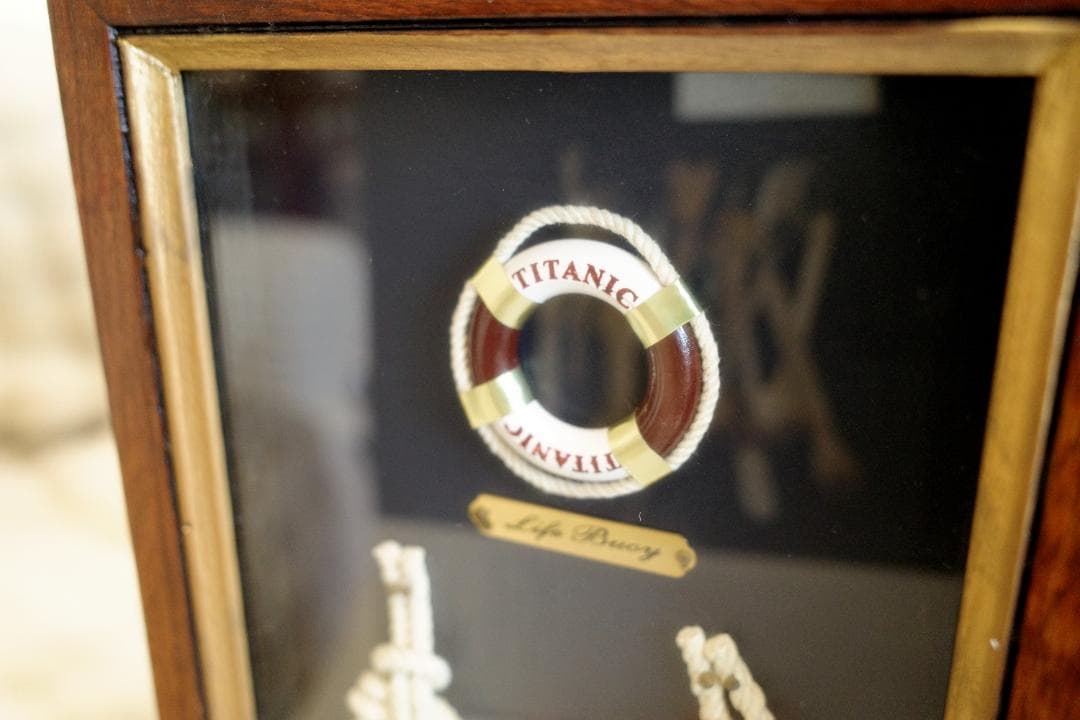 ロープノット額 ロープワーク棚チェスト