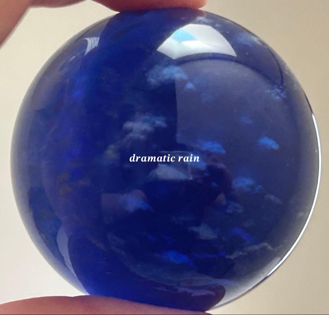 ブルーフローライト スフィア 天然石 置物