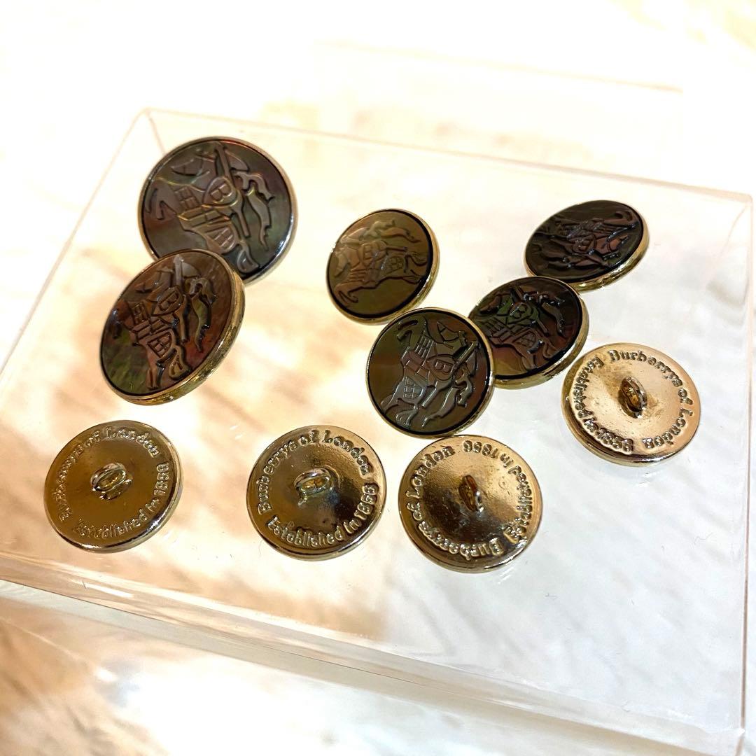 【Burberrys of London】バーバリー ビンテージ ボタン 美品！