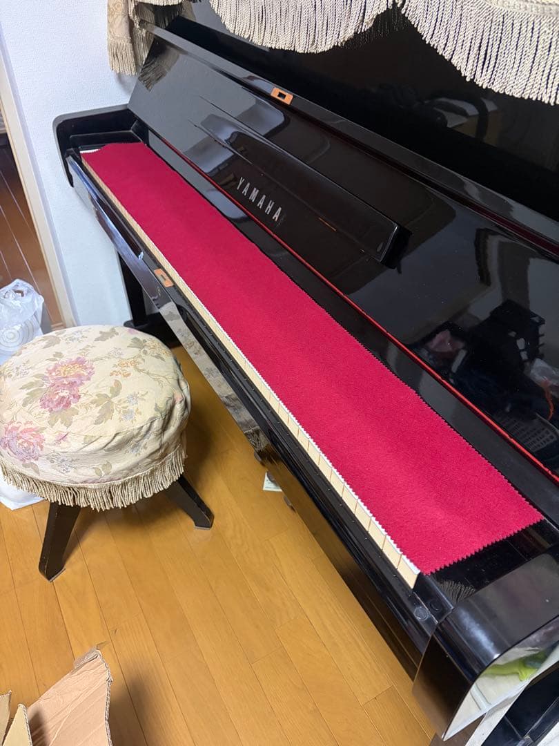 《YAMAHA》 ヤマハ アップライトピアノ U1H 〇調律カード付属〇 椅子付