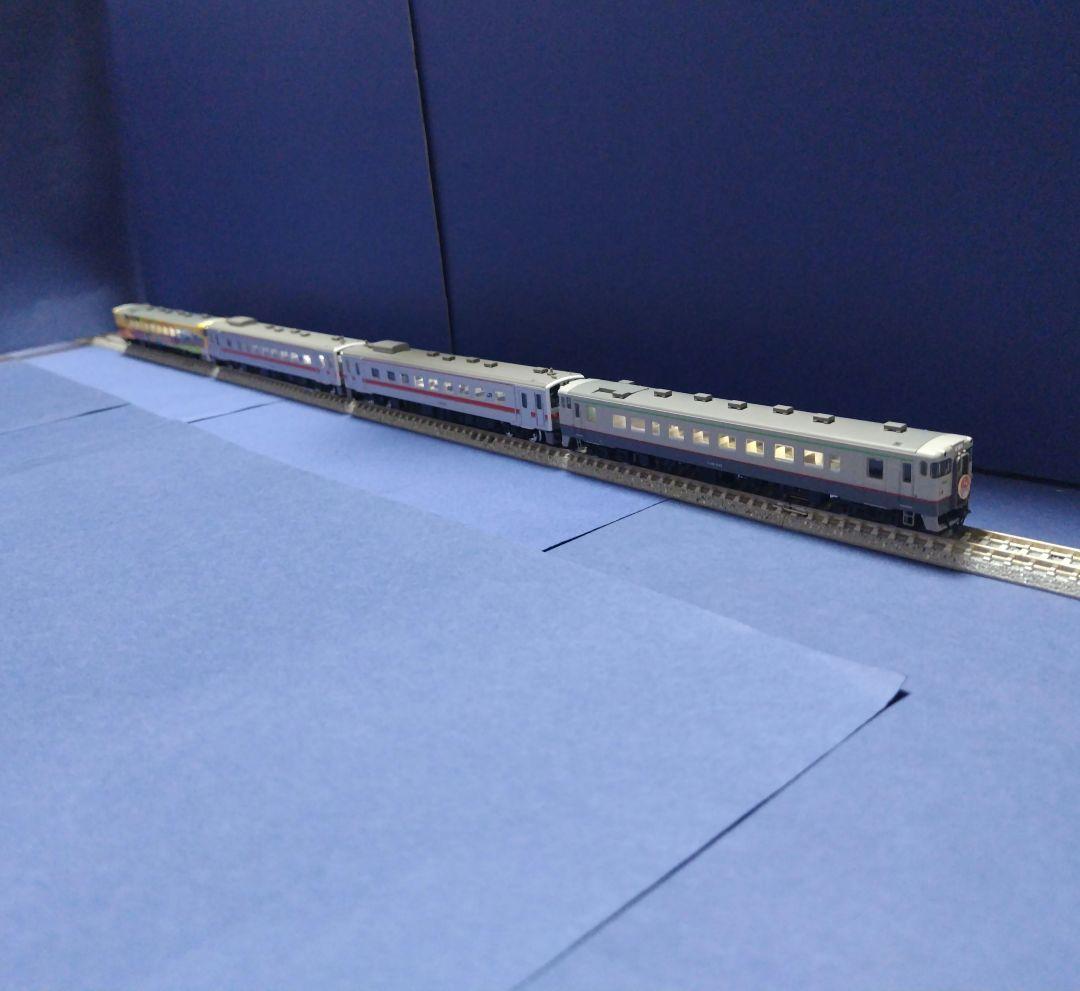 急行「秋たびそうや号」再現セット キハ40 キハ54 ヘッドマーク取付　Nゲージ