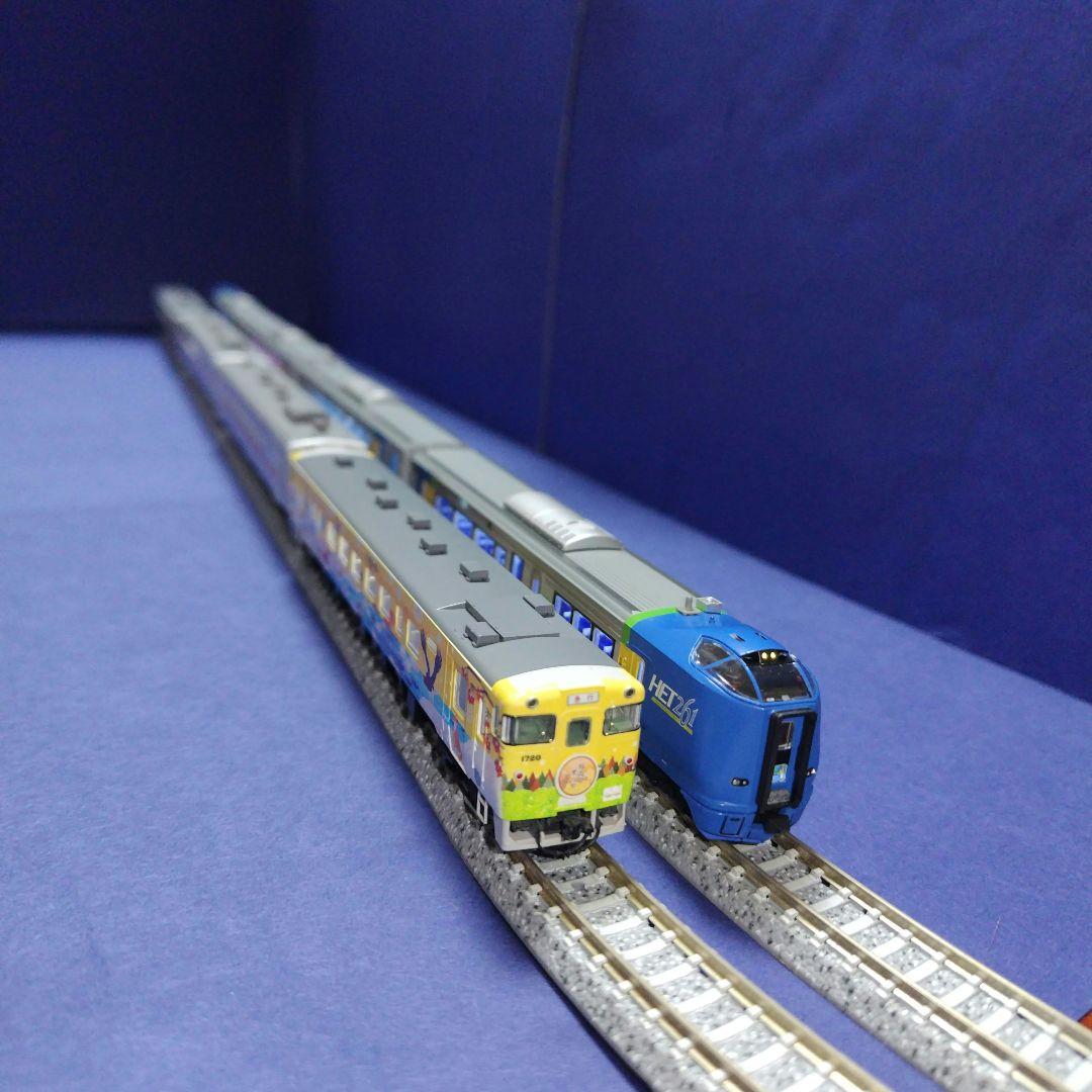 急行「秋たびそうや号」再現セット キハ40 キハ54 ヘッドマーク取付　Nゲージ